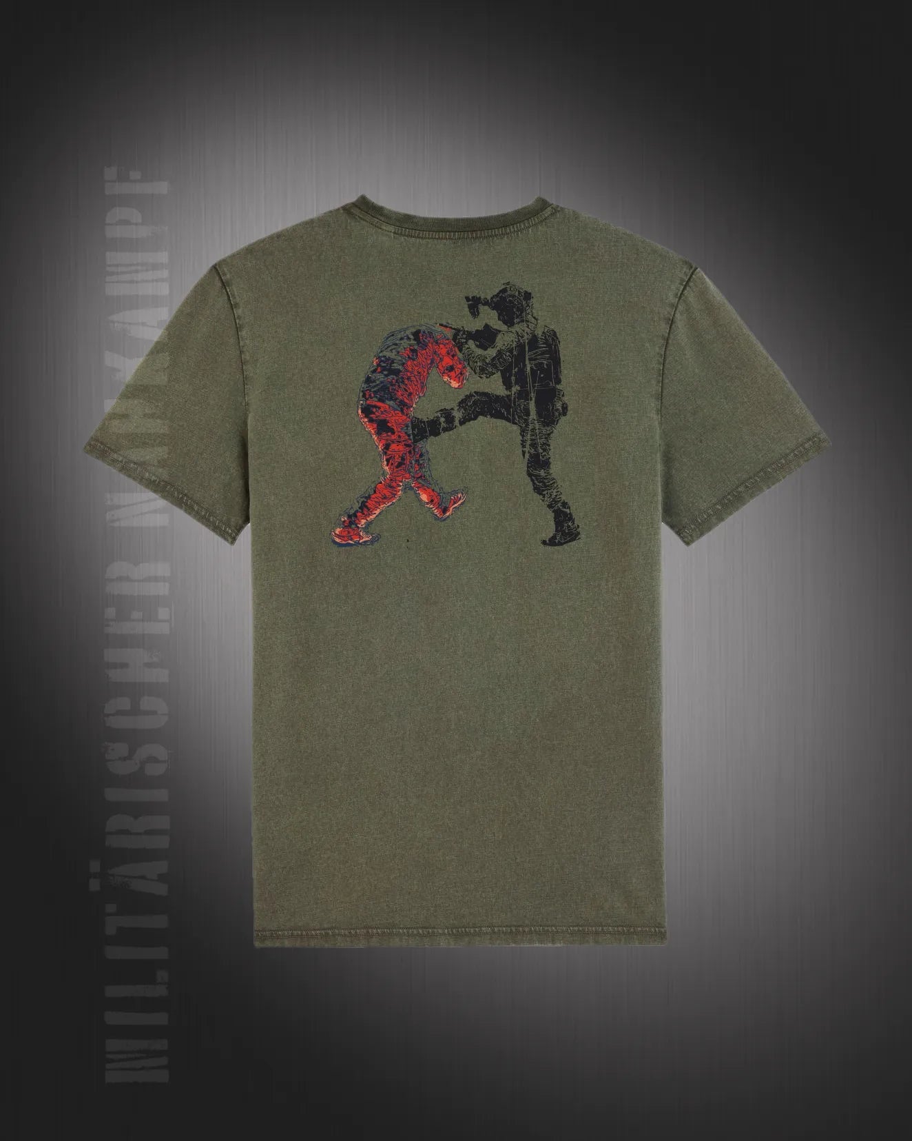 T-SHIRT / MILITÄRISCHER NAHKAMPF