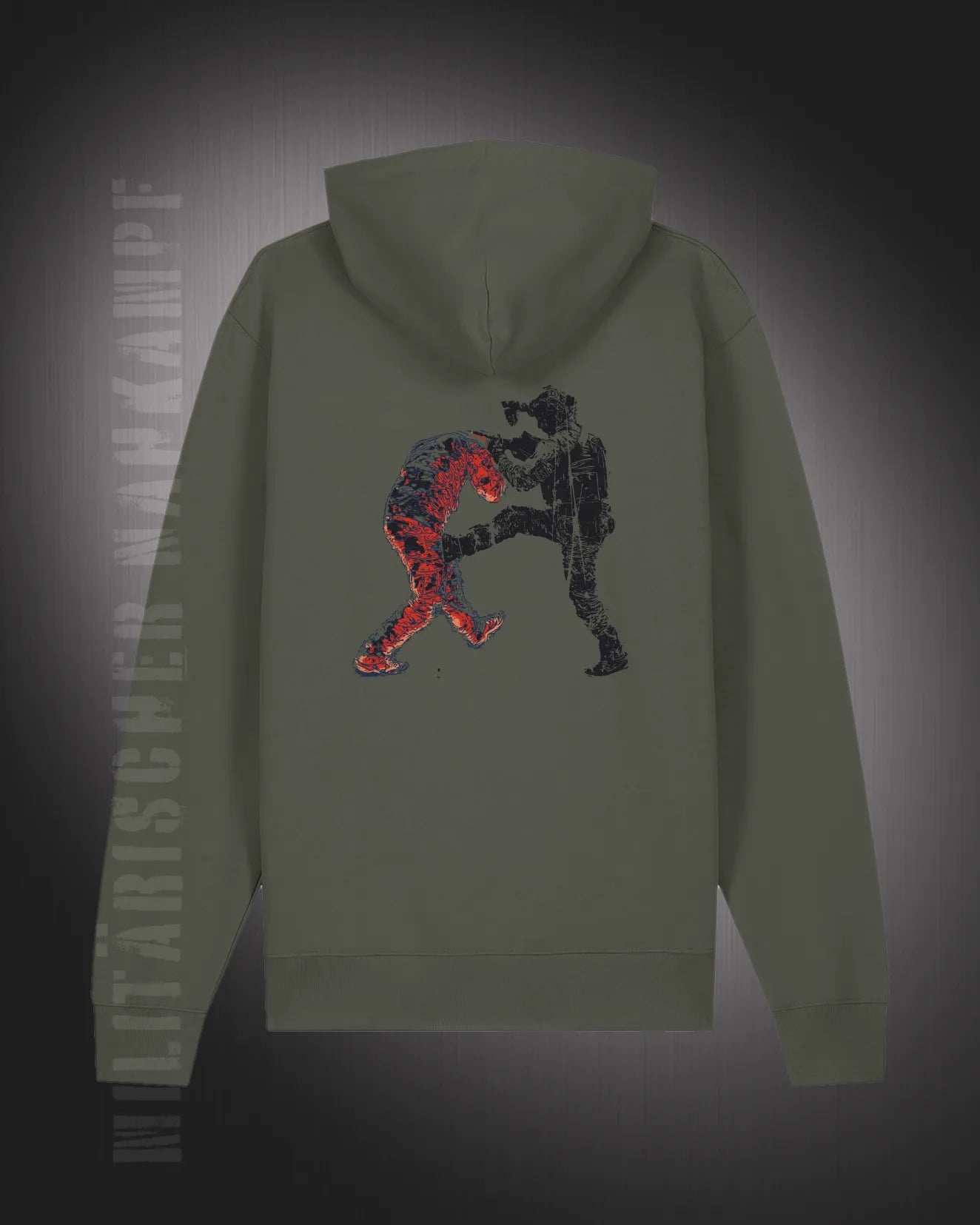 HOODIE / MILITÄRISCHER NAHKAMPF